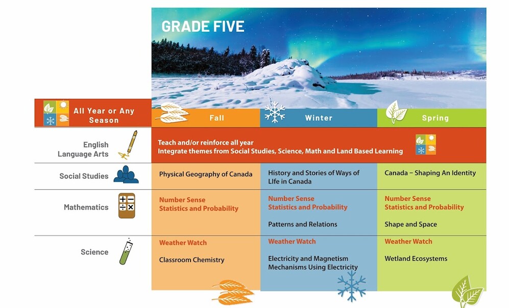 grade 5 curriculum